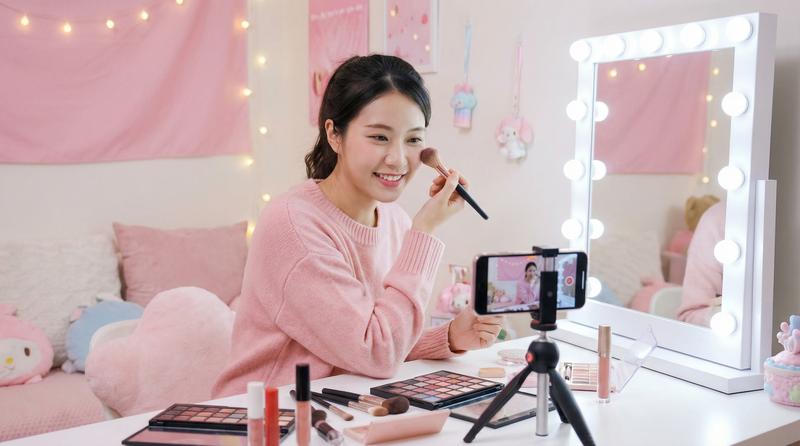 萝莉岛美妆视频